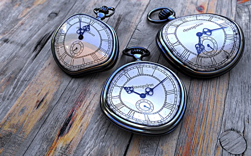 Three Pocket Watches — Gray