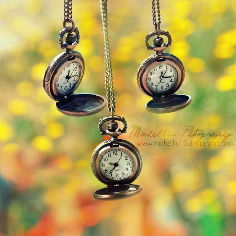 Three Pocket Watches — Yellow