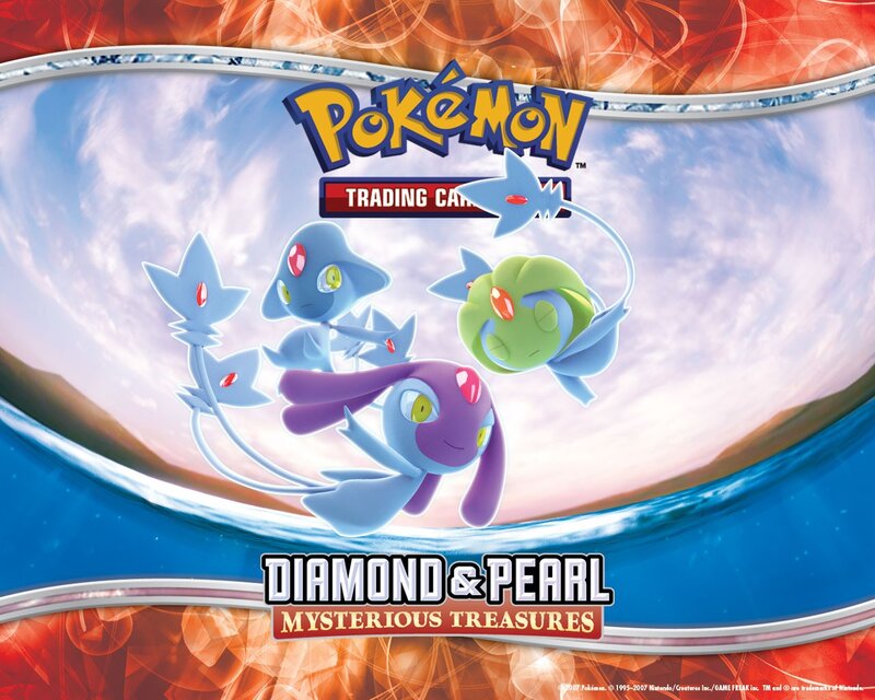 Three Pokémon Characters — Blue, Serene