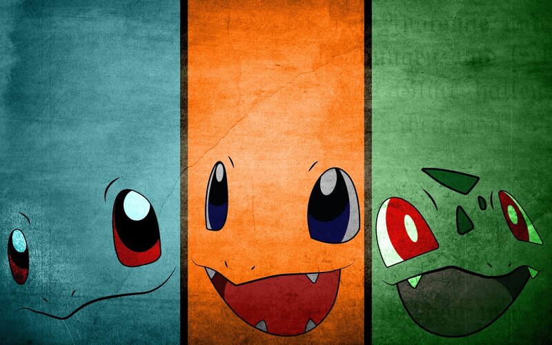 Three Pokémon Faces