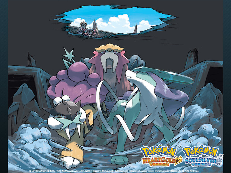 Three Pokémon in a Cave