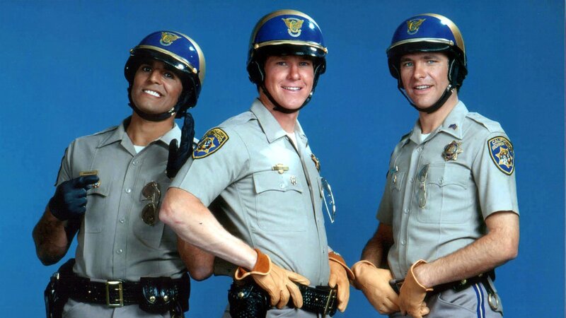 Three police officers in uniform