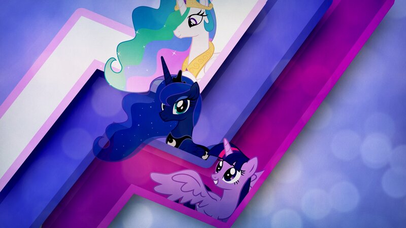 Three Ponies in a Frame