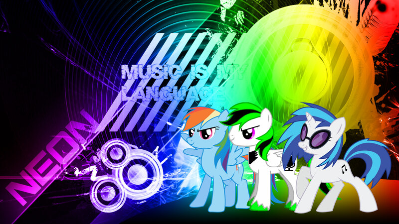 Three Ponies in Music Scene