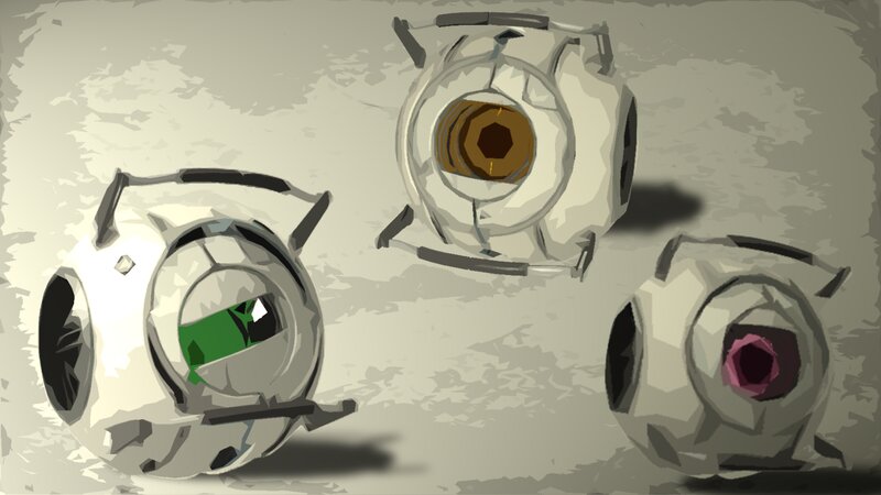 Three Portal Devices