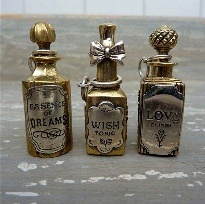 Three Potion Bottles