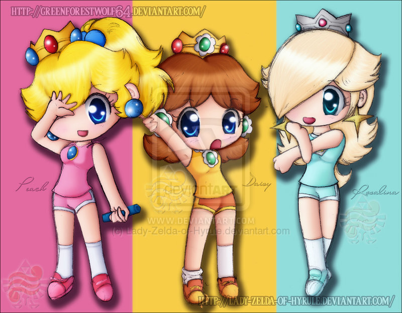 Three Princess Characters