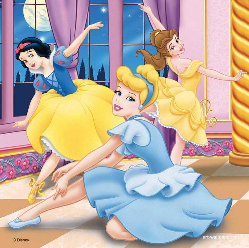 Three Princesses Dancing