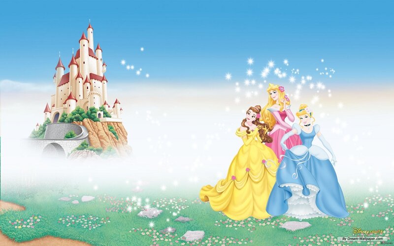 Three Princesses in a Field