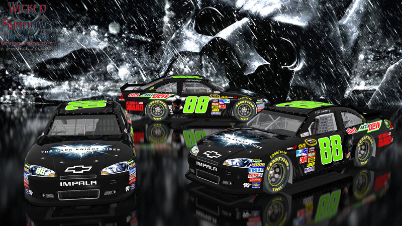 Three Race Cars — Black