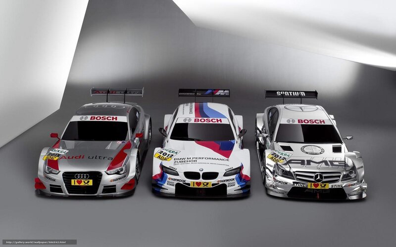 three race cars in a row