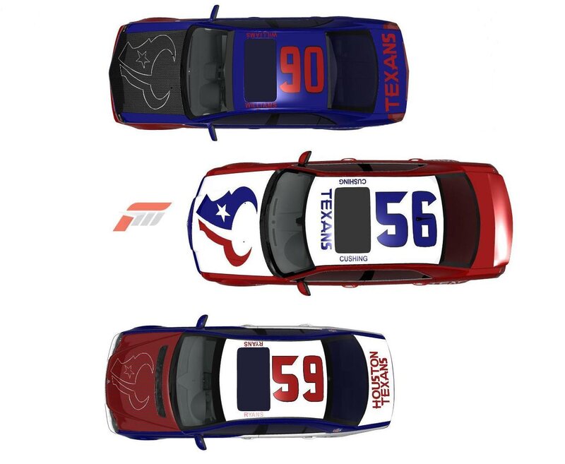 Three Race Cars — Red