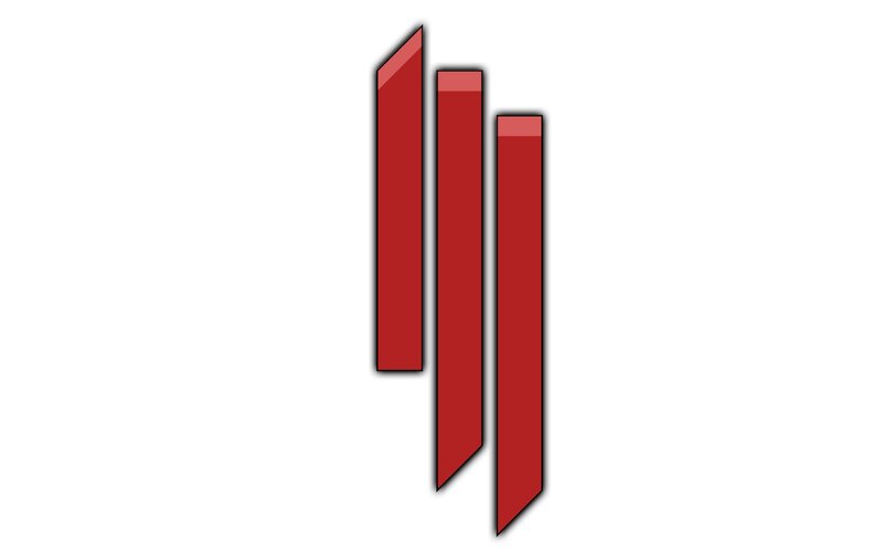 three red bars logo