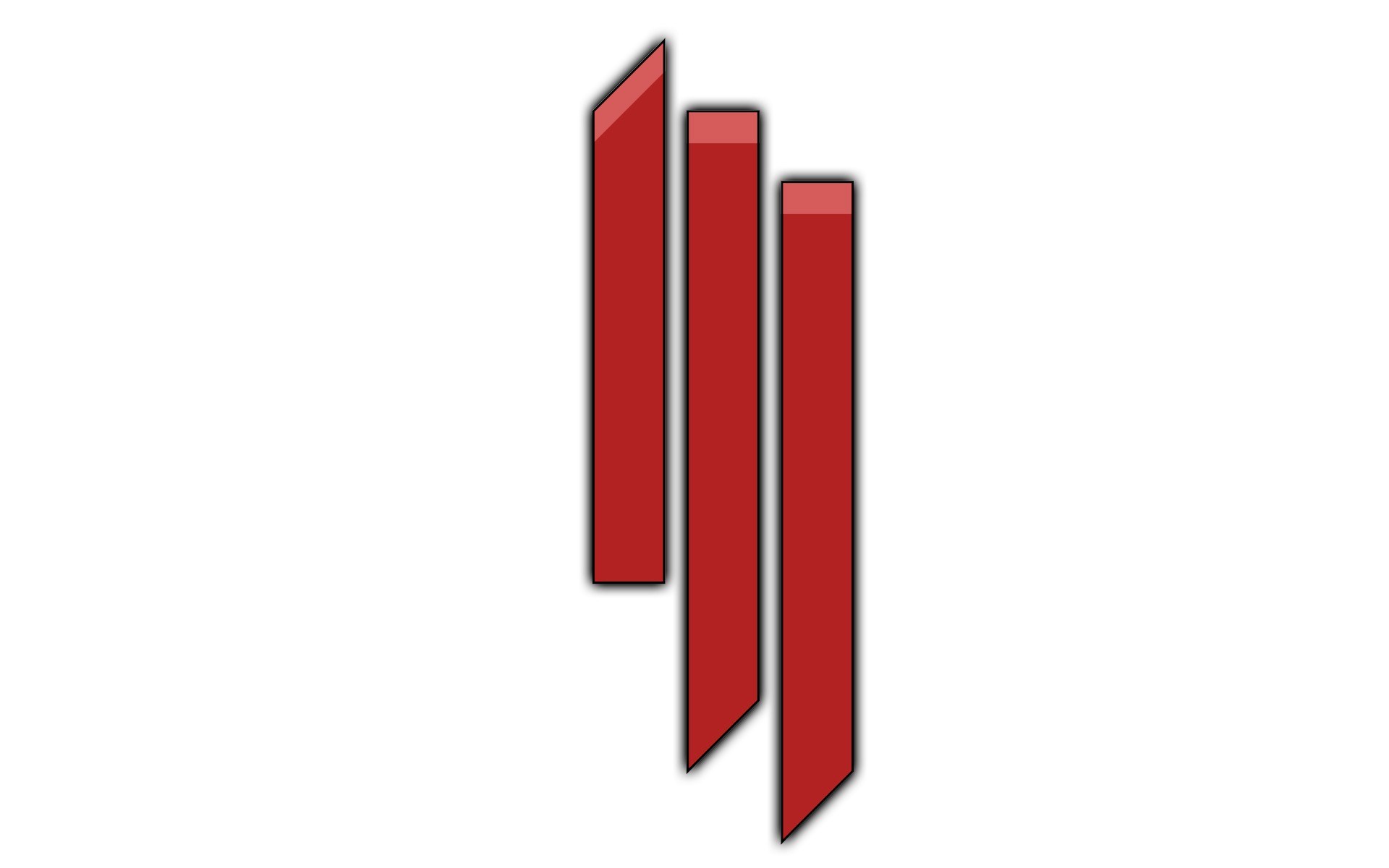 three red bars logo