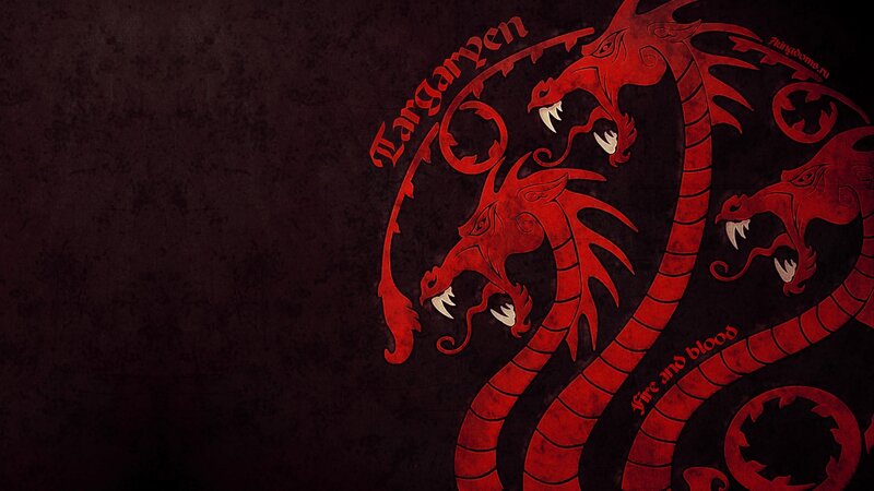 Three Red Dragons — Dramatic, Digital Art