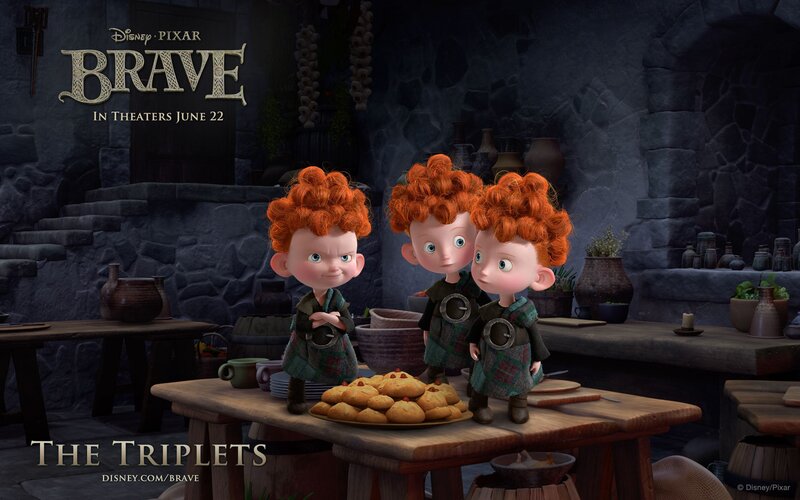Three Red-haired Triplets