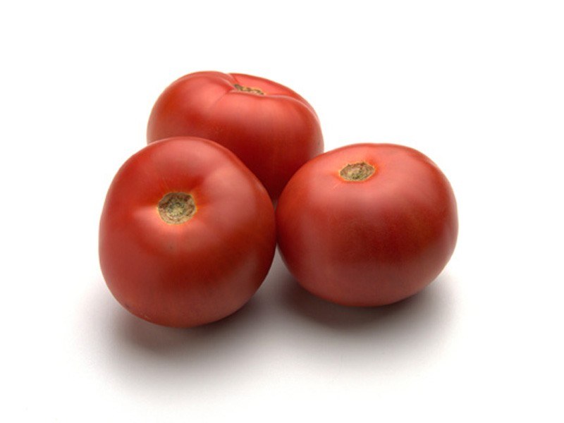 three red tomatoes