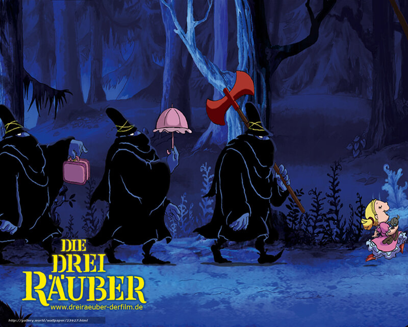 Three Robbers in the Forest
