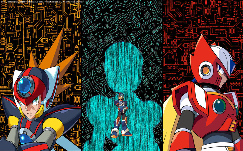 Three Robot Characters — Red, Dramatic