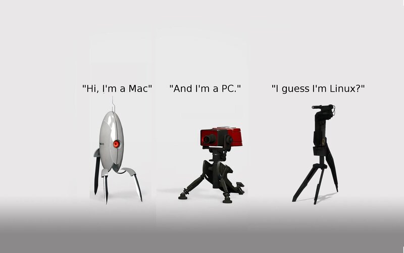Three Robots on Tripods