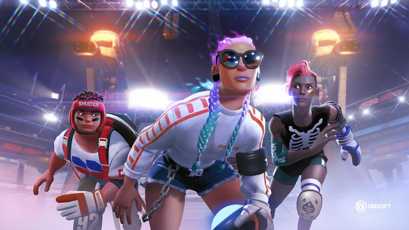 Three Roller Derby Players