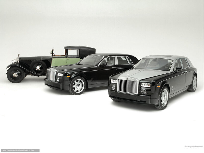 Three Rolls-Royce Cars