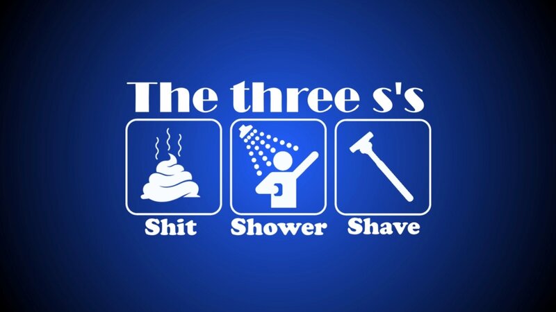 Three S's Graphic — Blue