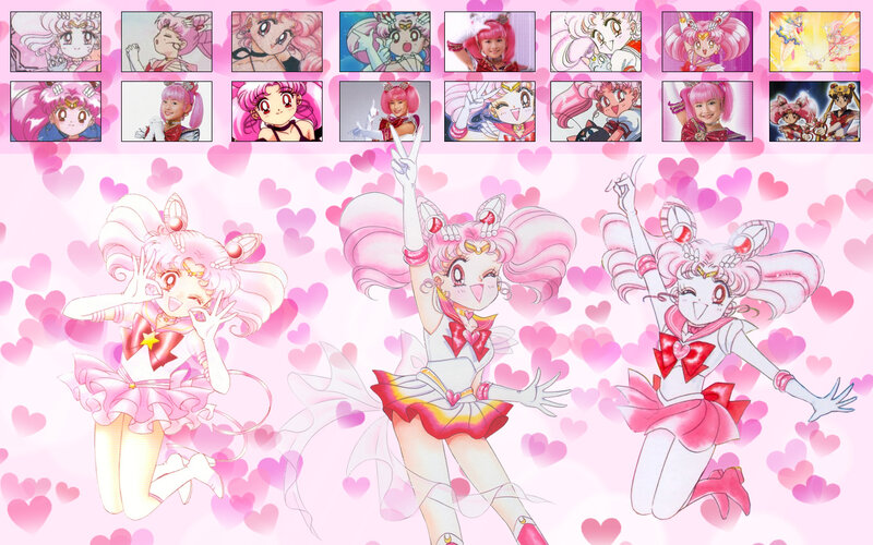 Three Sailor Moon Characters