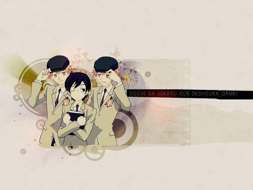 Three schoolboys in uniform