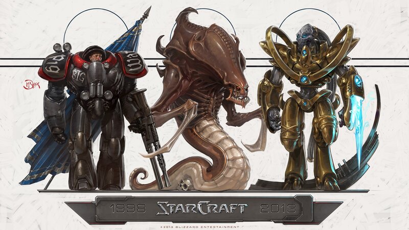 Three Sci-fi Characters — Gray