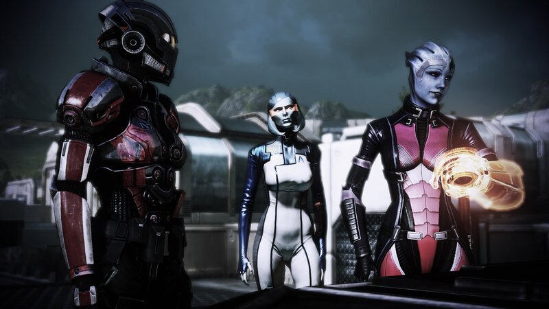 Three Sci-fi Characters