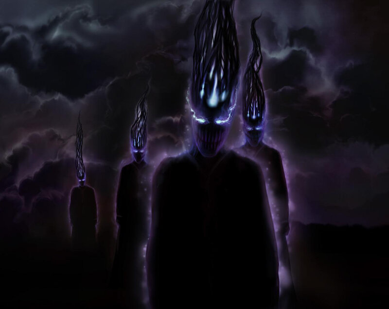 Three Shadowy Figures