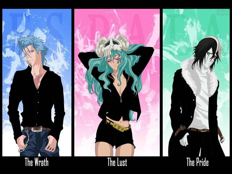 Three Sin Characters
