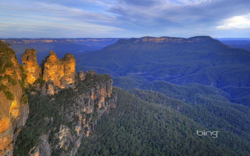 Three Sisters rock formation