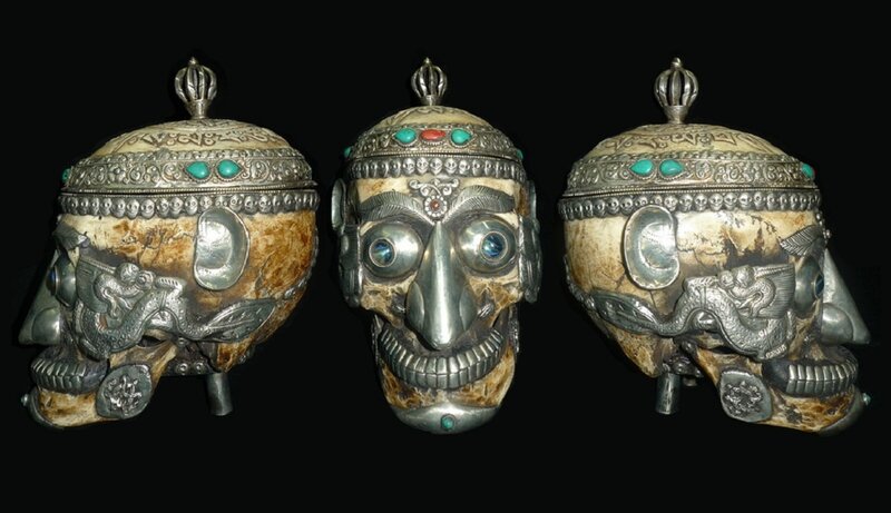 Three Skull Artifacts