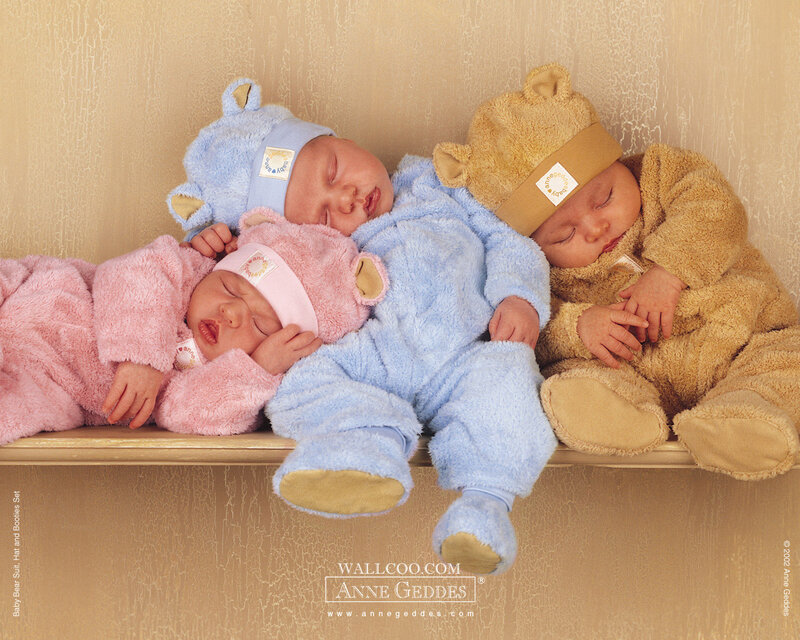 Three Sleeping Babies