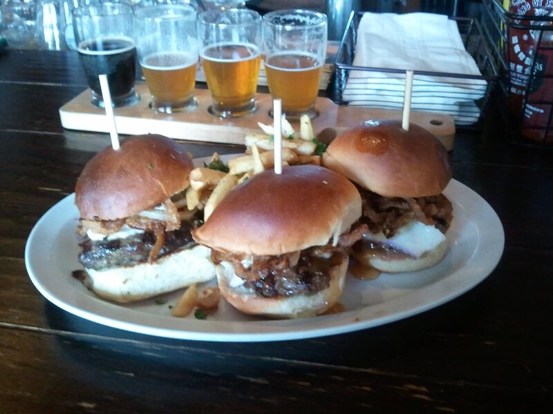 Three Sliders on a Plate