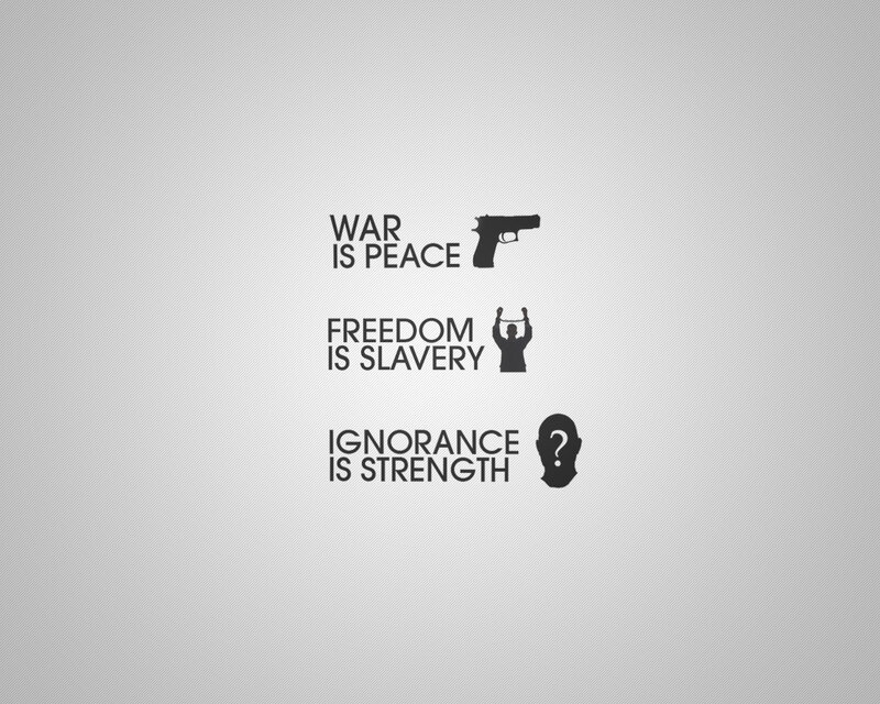 Three slogans with icons