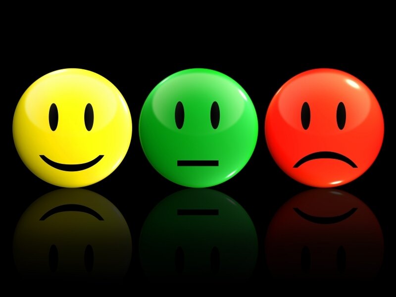 Three Smiley Faces