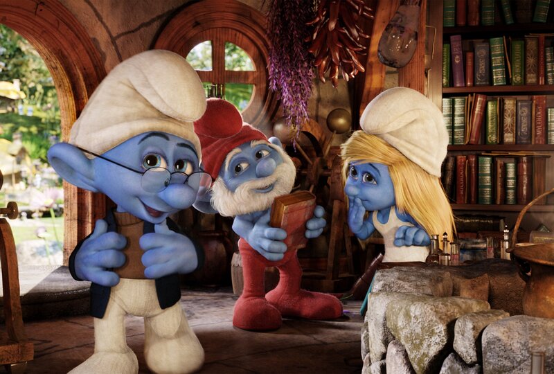 Three Smurfs in a Room