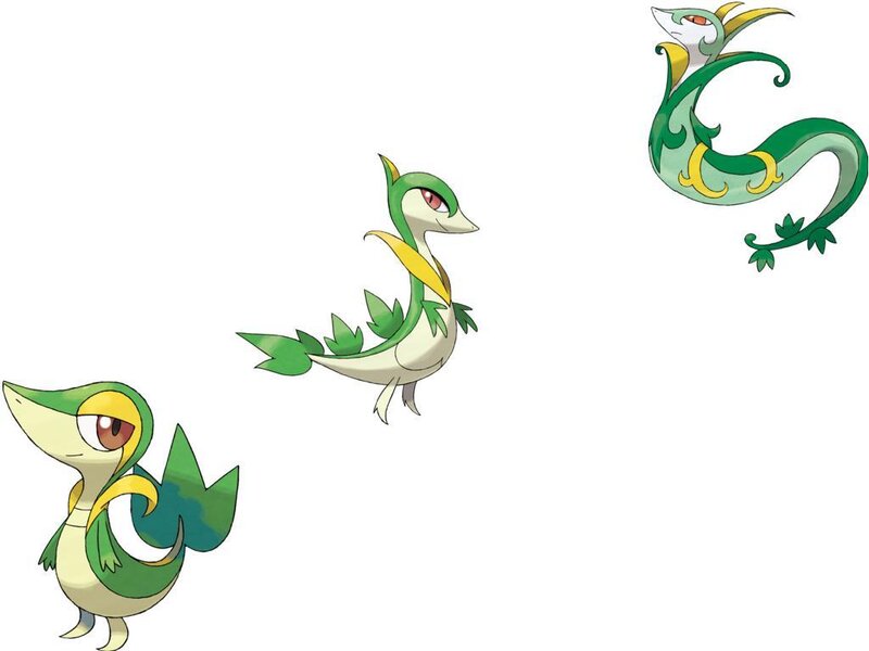 Three Snake-like Creatures