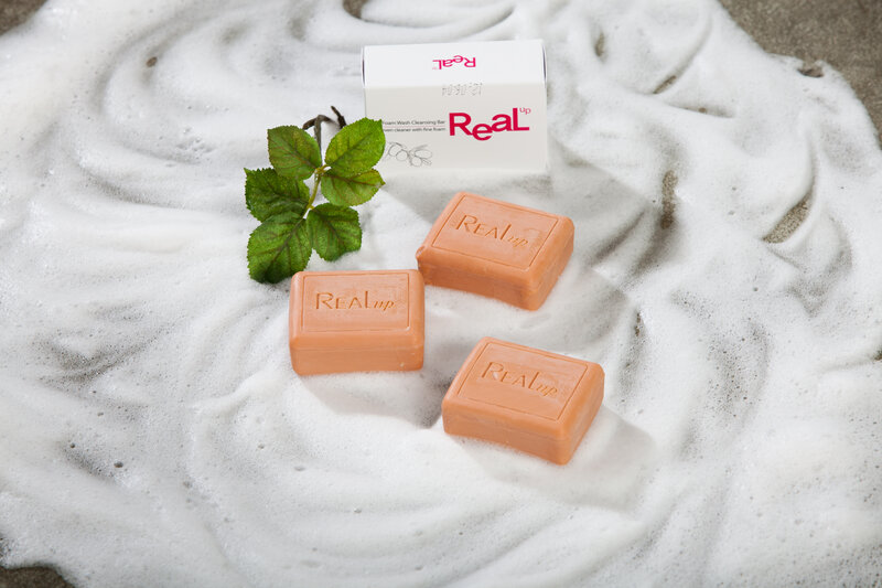 Three Soap Bars in Foam