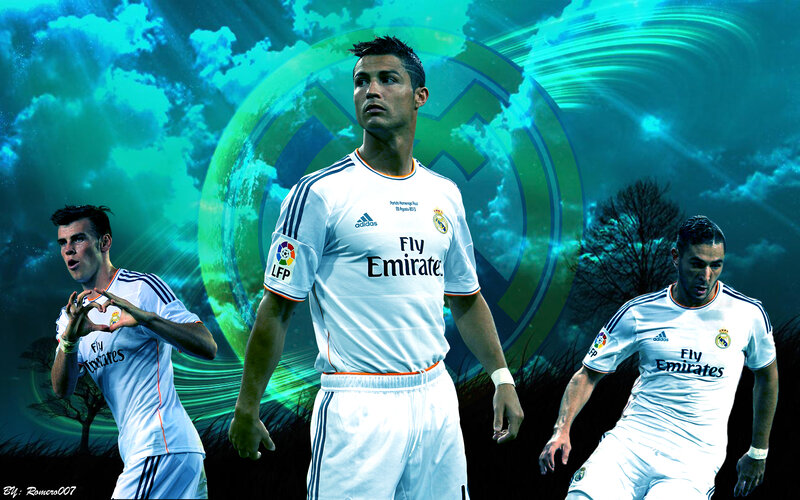 Three Soccer Players