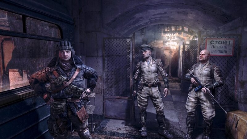 Three Soldiers in a Bunker