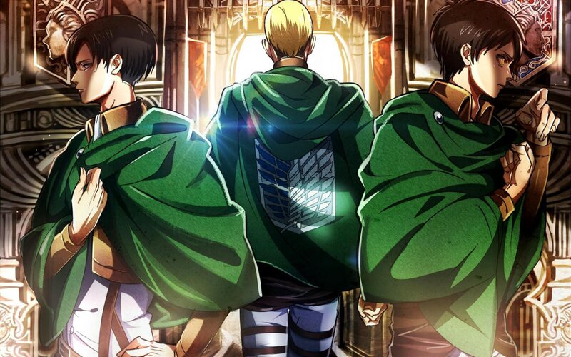 Three Soldiers in Green Cloaks — Dramatic