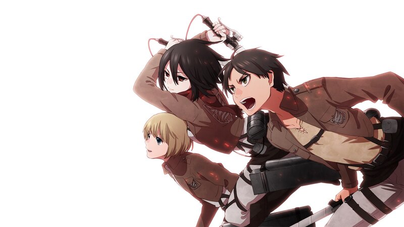 Three Soldiers in Motion