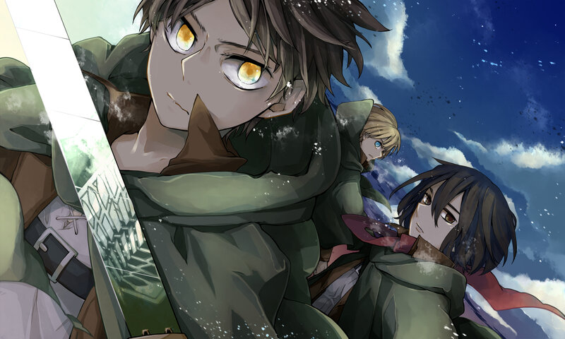 Three Soldiers in Winter