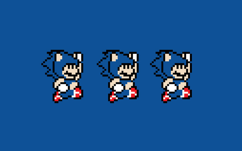Three Sonic Characters