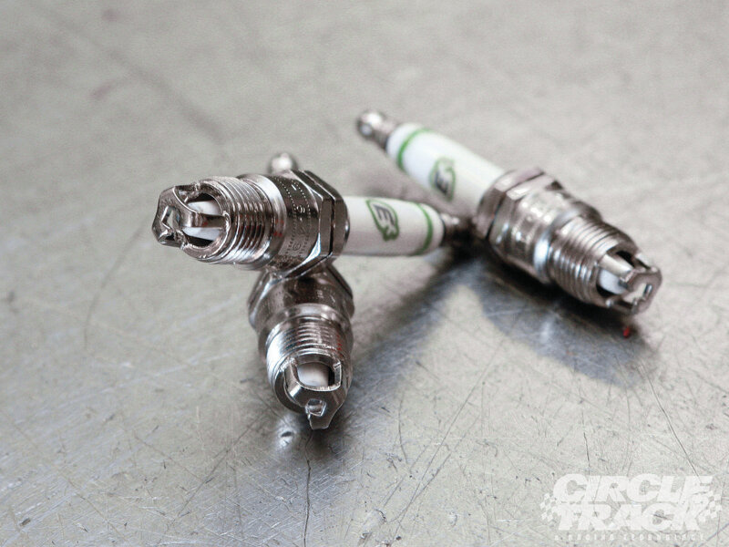 Three Spark Plugs