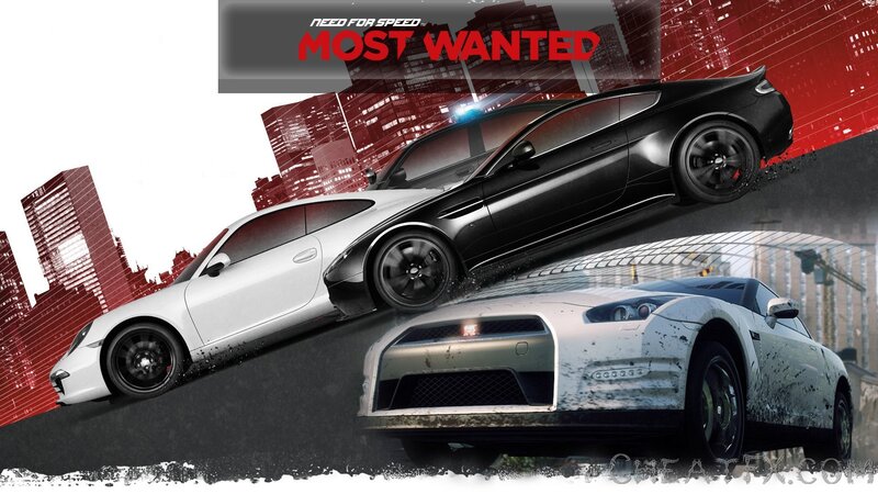 Three Sports Cars — Black